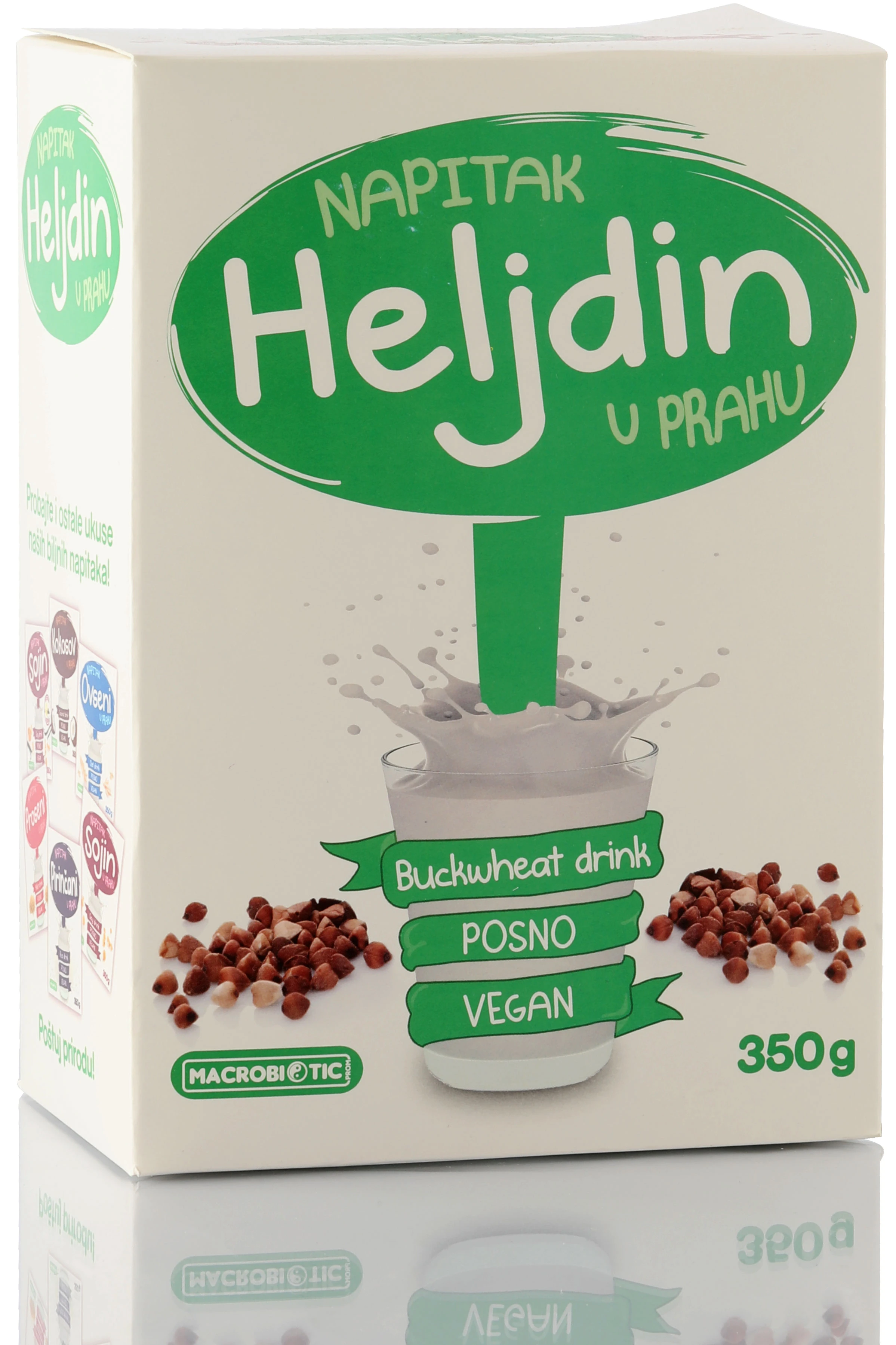 Heljdin napitak u prahu 350 g Macrobiotic Prom